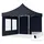 Faltpavillon 3 x 3 m inkl. 2 Seitenteile Dunkelgrau