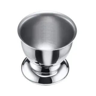 Westmark Eierbecher mit Fuß, Edelstahl, 20742260 ø 1 Packung = 4 Becher