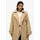 Trenchcoat SUPERDRY CLASSIC TRENCH JACKET Damen Gr L beige shaker beige Web Obermaterial 100 unifarben slim fit ca V-Ausschnitt Mäntel Trenchcoat aus Slim Fit mit Reverskragen Länge bis etwa