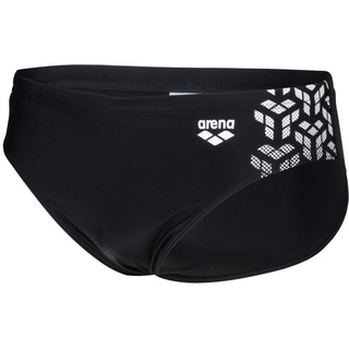 Arena Herren Men's Arena Kikko V Swim Briefs, Black-white, 48 EU