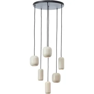 Dieter Knoll Hängeleuchte , Sandfarben , Metall , 200 cm , RoHS, Reach, Europäischer Sicherheitsstandard , höhenverstellbar , Lampen & Leuchten, Leuchtenserien