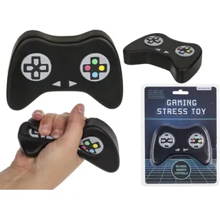 Antistress-Ball, Controller, ca. 12 x 8 cm - Schwarz