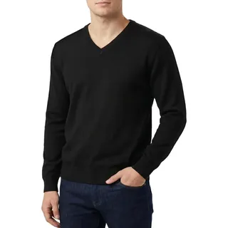 Castle Point Herren Pullover 100% Baumwolle, Rundhals oder V-Ausschnitt | Leichter Pullover aus 100% Baumwolle, weicher 12-Gauge-Strick, Rundhals, Ärmelbündchen und Saum, ideal für Alltag & Freizeit