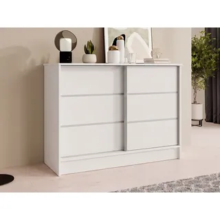 beautysofa Mirela 101 x 85 x 43,5 cm Weiß