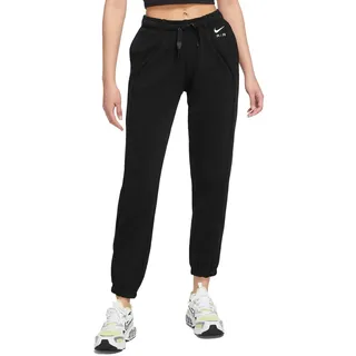 Nike Damen NSW Air FLC Mr Hose, Black/Black/White, S EU