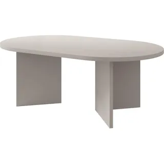 Mirjan24 Gelizo Sandfarben Holzwerkstoff 110 x 42 x 65 cm