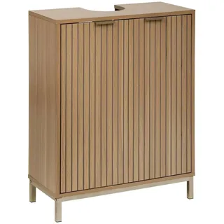 5 five simply smart - unterschrank tasso unter waschbecken naturholzeffekt