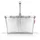 carrybag silber 28 x 29 x 48 cm