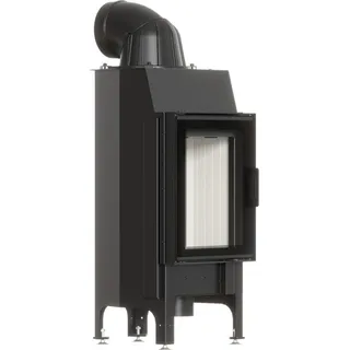 Kratki Nadia Kamineinsatz Stahl Schwarz