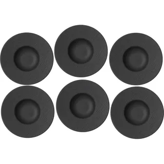 Villeroy & Boch Manufacture Rock Pastateller schwarz