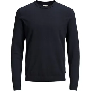 JACK & JONES Rundhalspullover Schwarz XXL