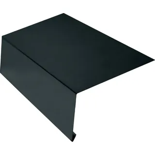 Rinneneinhang Aluminium 200 mm x 2 m  ohne Wasserfalz Anthrazit