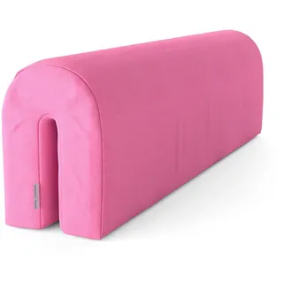 VitaliSpa Kinderbett Bettumrandung 70 x 20 cm Textil rosa/pink