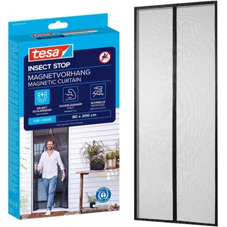 Tesa Insektenschutzvorhang Insect Stop 80 x 200 cm Anthrazit