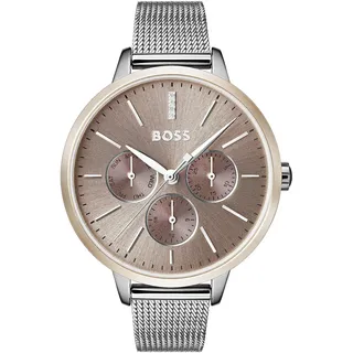 BOSS Multi Zifferblatt Quarz Uhr für Damen mit Edelstahlarmband Edelstahlarmband - 1502423