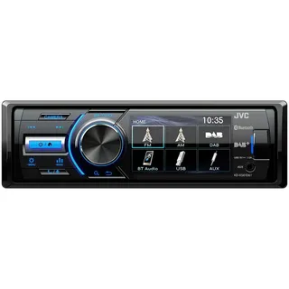 JVC KD-X561DBT 1-DIN Autoradio DAB+ Bluetooth 4 Zoll TFT-Farbdisplay USB
