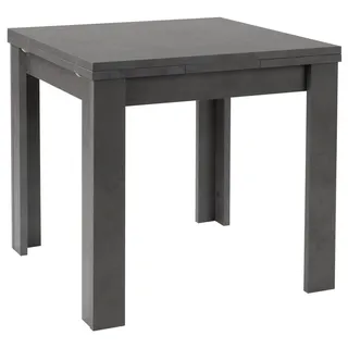 Mäusbacher Esstisch - Graphit Nachbildung - 80 x 80 cm - ausziehbar