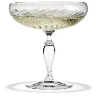 Holmegaard Champagnerglas 25 cl Regina aus mundgeblasenem Glas, klar