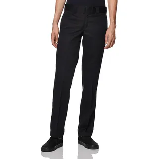 Dickies Herren Flex Arbeitshose, Schmale Gerade Passform, P Hose, Schwarz V1, 33W / 32L