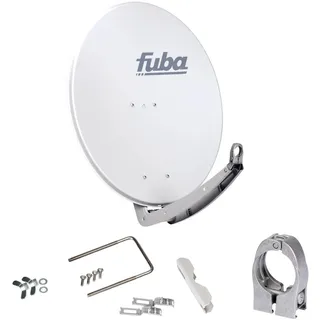 Fuba DAA 650 W Satellitenantenne weiß Hochleistungs- 60x65cm Aluminium - Weiß