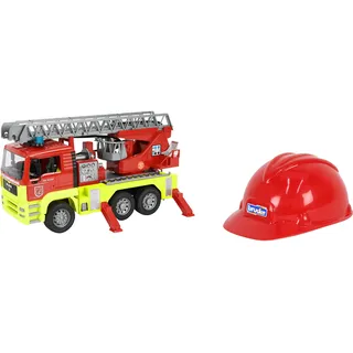 Bruder 01760 - Feuerwehr Drehleiter rot 1:16