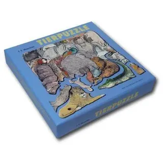 MeterMorphosen GmbH MET00793 F.K. Waechters Tierpuzzle – Ein Bild aus 33 Tieren