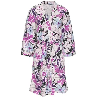 LASCANA Damen Kimono rosa-geblümt Gr.36/38