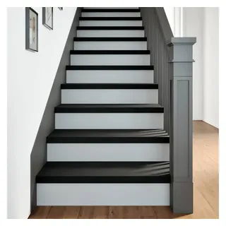 vidaXL Treppenstufen 8 Stk. Dunkelbraun 70x30x2 cm Massivholz Eiche