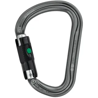 Petzl William Ball Lock HMS-Karabiner Grau