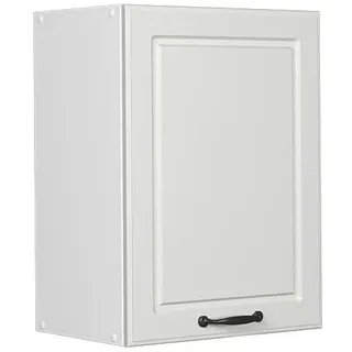 Vicco Hängeschrank R-Line Weiß Landhaus 45 cm , Holzwerkstoff , 2 Fächer , Rechteckig , 45x60x31 cm , Küchen, Küchenmöbel, Küchenschränke, Küchenoberschränke