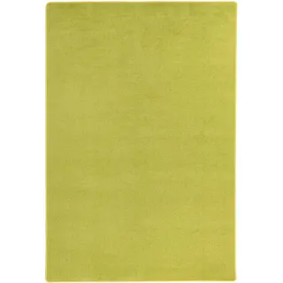 Steffensmeier Moderner Teppich 240/290 cm Cambridge Young , Grün , Textil , Uni , Rechteckig , 240x290 cm , für Fußbodenheizung geeignet , Teppiche und Böden, Teppiche
