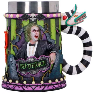 Nemesis Now Beetlejuice Tankard Becher 1 l Multi-color