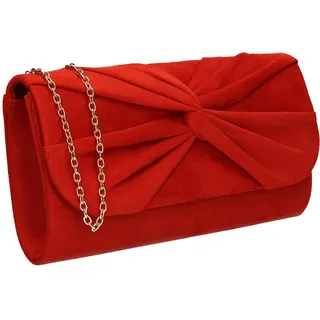 SwankySwans Damen Louise Clutch, scharlachrot