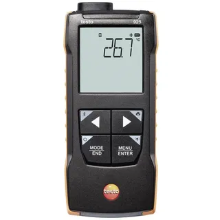 TESTO 925 Temperatur-Messgerät -50 -+1000°C Fühler-Typ K