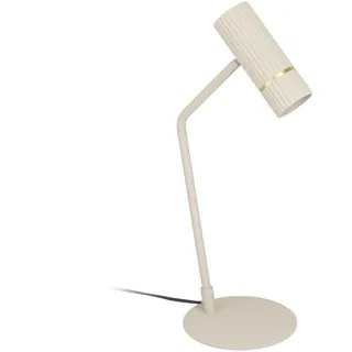 EGLO Tischlampe Caminia, Höhe 48,5 cm, sandfarben, Stahl