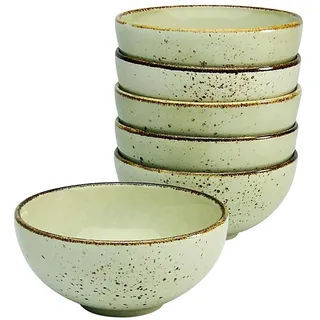 CreaTable Dipschale Nature Collection Beige 6-tlg.