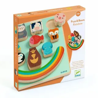 DJECO Puzz & Boom Rainbow Gleichgewichtsspiel 18m+ 1 St.