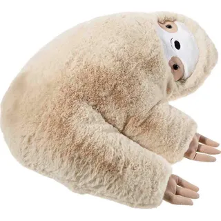 HEUNEC Dekokissen Kuma, Faultier 50 x 50 cm Beige
