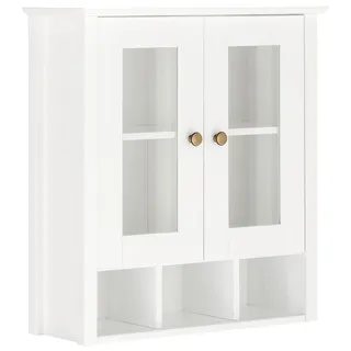 Home Affaire »Vili«, Badezimmerschrank, mit Glastüren, Breite 60 cm, aus Massivholz