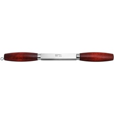 Morakniv Klassisches Zugmesser, Edelstahl-Holzspalt- und Holzschnitzmesser, 11,4 cm, Rot/Ausflug, einfarbig (Getaway Solids)