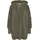 Kapuzensweatjacke NOISY MAY NMCOZY L/S LONG SHACKET W HOOD JRS NOOS Damen Gr L kalamata Sweatware Obermaterial 100 Polyester unifarben relaxed fit normal V-Ausschnitt Rippbündchen Sweatjacken Kapuzensweatjacke