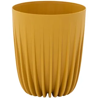 Siena Garden Pflanzgefäß Pflanztopf Pflanzgefäß PALMA curry 25 cm Kunststoff