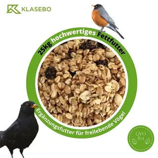 Fettfutter 25 kg, Vogelfutter, Streufutter, Wildvogelfutter, Wildvogelmischung