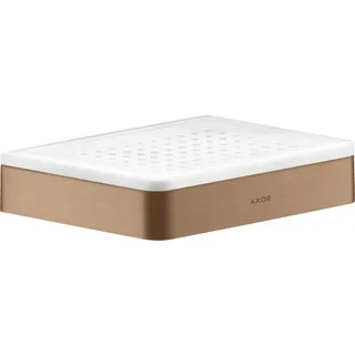 hansgrohe AXOR UNIVERSAL Accessories Seifenschale / Ablage, 42803310, Farbe: Brushed Red Gold