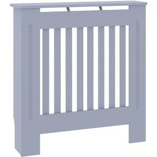 vidaXL MDF Heizkörperverkleidung Grau 78 cm - Grau