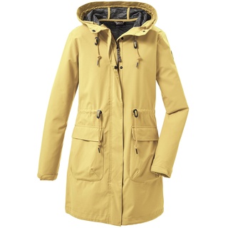 G.I.G.A. DX Damen Casual Softshell Parka mit Pattentaschen Modell GS 99 WMN SFTSHLL PRK, gebranntes gelb, 40,