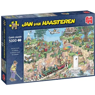 Jan Van Haasteren - Der Golfplatz, 5000 Teile Puzzle, ab 12 Jahren