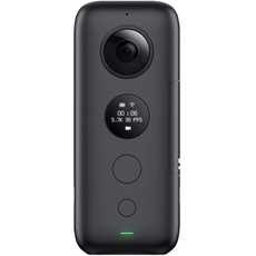 Insta360 ONE X - 360° Videokamera mit 5,7K Videoauflösung, 18 Megapixel-Fotos, FlowState-Stabilisierung, Echtzeit-WiFi-Verbindung Kompatibel mit iOS und Android, 3K-Bullet-Time