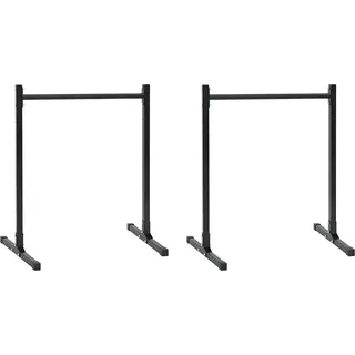 Dip-Stationen 2 pcs Schwarz 109 x 90 x 105 cm - Schwarz