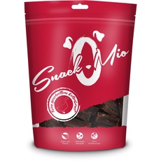 SnackOMio - Premium Kausnack für Hunde - Feine geschnittene Entenbrust, 70g, (1 x 0,07kg)